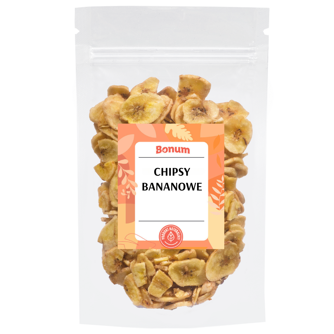 Chipsy bananowe 100g - Bonum